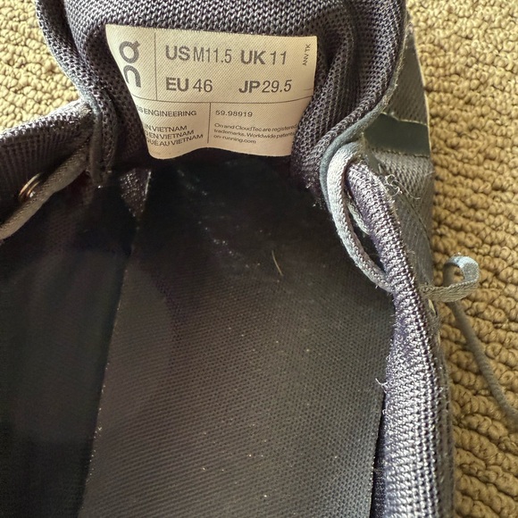 On Cloud Running, Black, 11.5 - Picture 4 of 4